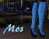 Claire Blue Boots