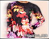 $ Shi Floral Sweater blk