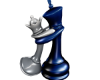 Chess Love White Blue