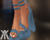 🅟 blue heels