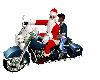 BT Santa Blu Harley Ride