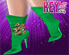 K* Kareena Boots Green