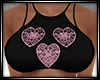 Lace Hearts Top