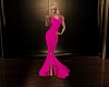 elegant  pink gown