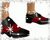 Shoes rouge noir homme