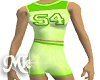 Green Jersey Short Set