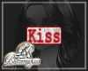 Kiss Love Bling Sticker