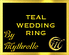 TEAL DIAMOND WEDDING RNG