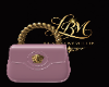 V medallion bag blush H