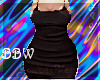 Simp Dress BBW BLACK