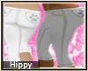 -CT Paw White Capris