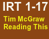 Tim McGraw Reading This