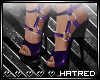 |H Purple Ringlet Boots