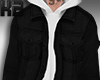 Jackt Black Hoodie