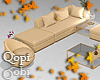 Set Tan Couch
