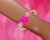 (LMG)Pink Drop Bracelets
