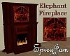 Elephant Fireplace