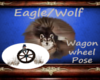 Eagle Wolf Wagon Wheel