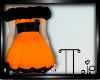 !T! Vue Dress Orange