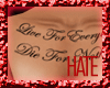 [HATE] Live&Die Tatt M
