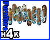 H4K Skate Deck v5