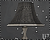 Dark Black Lamp Table