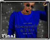 T|V A&F Sweater Blue