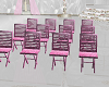 *SCP* PINK FOLD CHAIRS