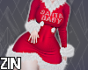 Winter Red Dress