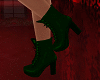 Green Showy Boots