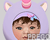 Baby Hazel Unicorn-Tan
