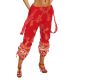 Red Hot Gaucho Pants