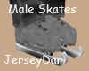 Male Ice Skates Gray