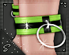 !S Anklets Cuff Green 2