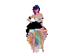 Painted fairy dress