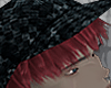 cap w darkred hair