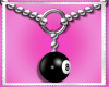 [FX] 8 ball necklace