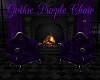 Gothic Purple Chair