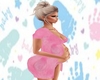 Pink Ultrasound Gown