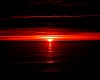 Deep Red Sunset