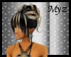 Black Cream Updo Bng