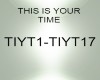 This is your time