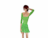 !BD Green & Lace Dress