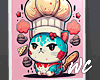 Cute Kitty Chef Frames