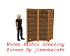 Woven Dressing Screen