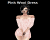 Pink Wool Dress