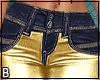 Gold Denim Jeans