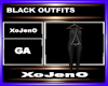 BLACK OUTFITS