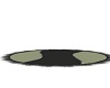 Tan N Black Rug..