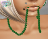 !TP Beads In Mouth Green